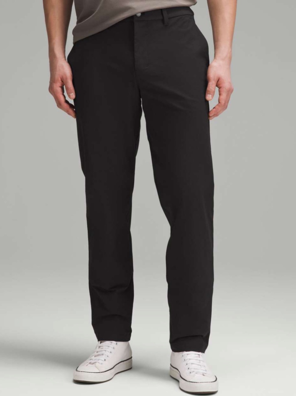 Lululemon ABC Classic-Fit Trouser 34"L *Stretch Cotton VersaTwill in black